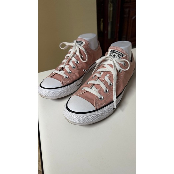 Converse all Star Low Top Chuck Taylor Sneakers pink Women's Size 9.5/M 7.5 - Picture 9 of 9